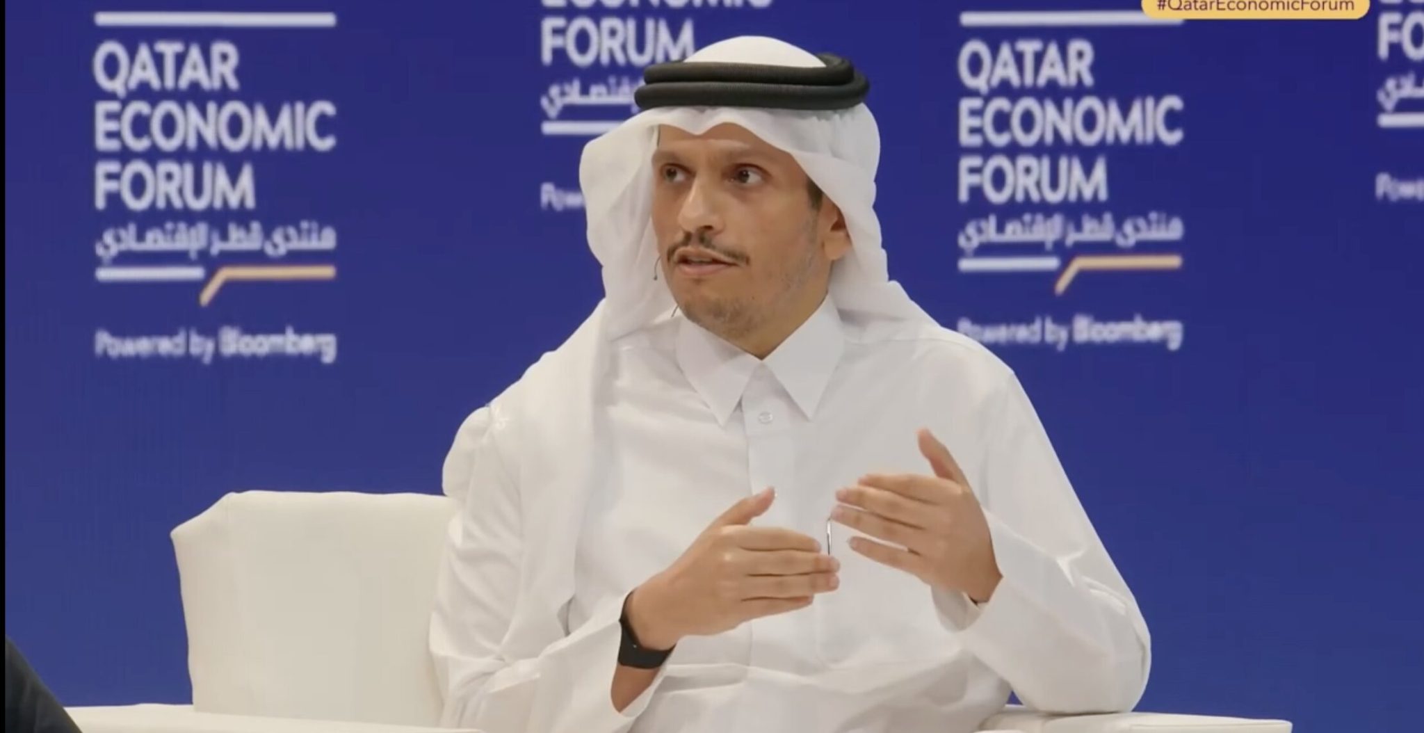 Rafah Invasion Stalled Gaza Talks Says Qatar S Pm During Panel Discussion At Qatar Economic